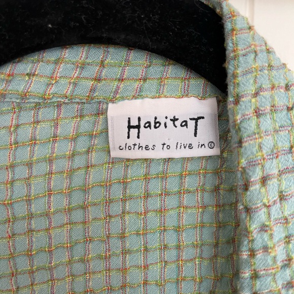 Textured Green Button Down - Picture 3 of 6